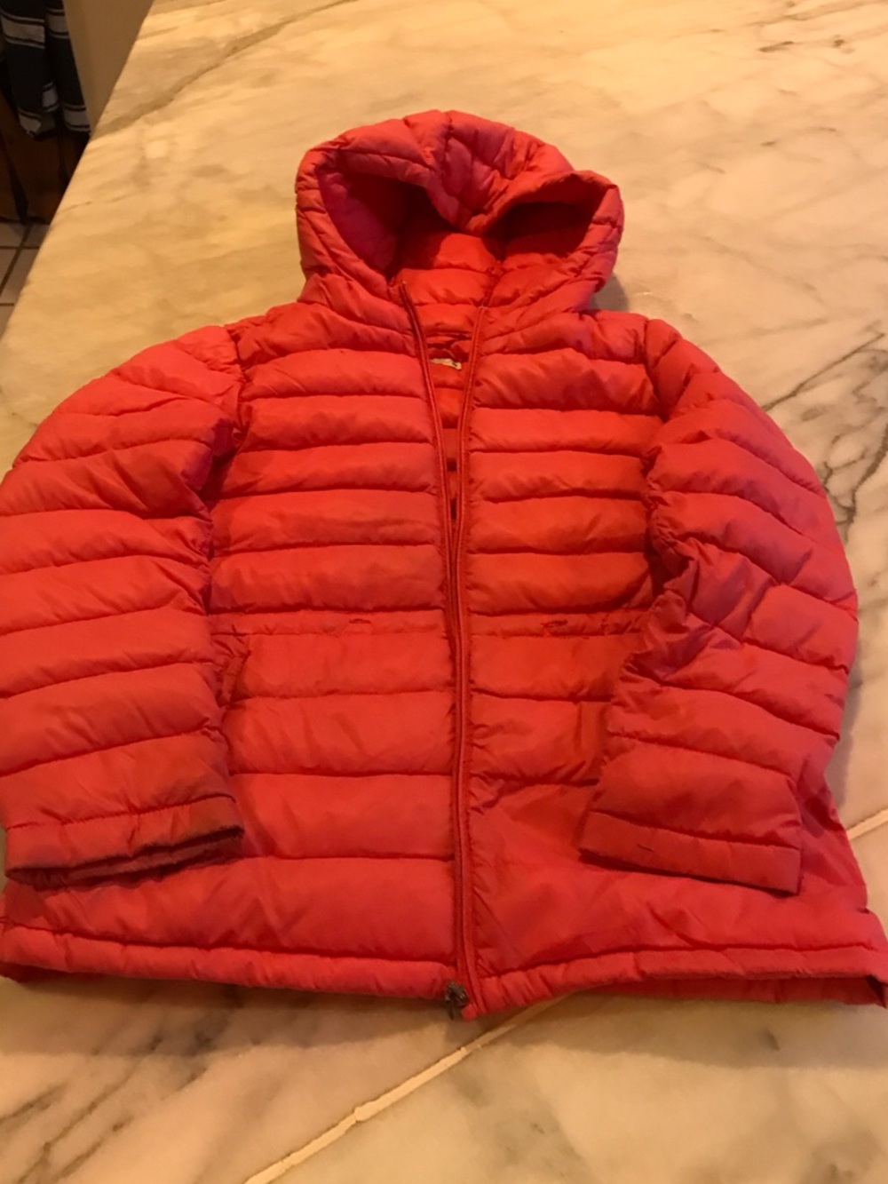 Target Kids Hooded Puffer Jacket - Bright Red